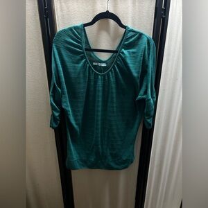 Maurice’s Green Elbow Sleeve Blouse